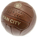 Marron - Side - Manchester City FC - Ballon de foot RETRO