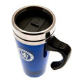 Bleu - argent - Side - Chelsea FC - Mug de voyage