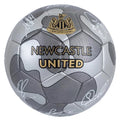 Gris - Blanc - Noir - Front - Newcastle United FC - Ballon de foot