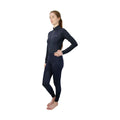 Bleu marine - Side - Hy - Haut de sport SYNERGY - Femme