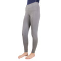 Gris - Front - Hy Sport Active - Collant d´équitation YOUNG RIDER - Enfant