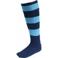 Bleu marine - Bleu ciel - Front - Carta Sport - Chaussettes EURO - Enfant