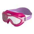 Rose - Front - Speedo - Lunettes de natation SEA SQUAD - Enfant