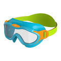 Bleu - Vert - Front - Speedo - Lunettes de natation SEA SQUAD - Enfant