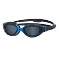 Gris - Bleu - Front - Zoggs - Lunettes de natation PREDATOR FLEX SNR - Adulte