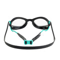 Noir - Turquoise vif - Transparent - Back - Zoggs - Lunettes de natation TIGER SNR - Adulte