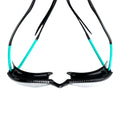 Noir - Turquoise vif - Transparent - Side - Zoggs - Lunettes de natation TIGER SNR - Adulte