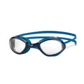 Bleu - Blanc - Transparent - Front - Zoggs - Lunettes de natation TIGER SNR - Adulte