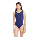 Bleu marine - Side - Zoggs - Maillot de bain 1 pièce COTTESLOE SPORTSBACK - Fille