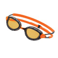 Gris polaire - Orange - Side - Zoggs - Lunettes de natation PREDATOR - Adulte