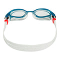 Bleu pétrole - Transparent - Transparent - Back - Aquasphere - Lunettes de natation KAIMAN SMALLA