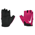 Noir - Fuchsia - Side - Nike - Mitaines GYM ESSENTIAL - Femme