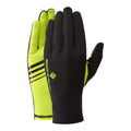 Noir - Jaune fluo - Front - Ronhill - Gants WIND BLOCK - Adulte