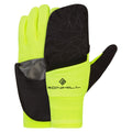 Noir - Jaune fluo - Front - Ronhill - Gant WIND BLOCK - Adulte