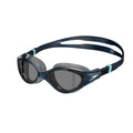 Bleu - Fumée - Front - Speedo - Lunettes de natation BIOFUSE 2.0 - Femme