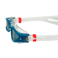 Bleu pétrole - Gris - Side - Aquasphere - Lunettes de natation KAIMAN EXO