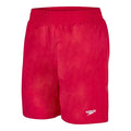 Rouge - Front - Speedo - Short de bain ESSENTIAL - Enfant