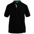 Noir - Front - Duke - Polo GRANT - Homme