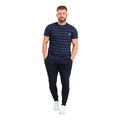 Bleu marine - Side - Duke - Pantalon de jogging D555 BRANDON - Homme