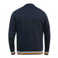 Bleu marine - Side - Duke - Sweat D555 MARLOW SUPERIOR TRACK & FIELD - Homme