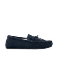 Bleu marine - Back - Mokkers Oliver - Chaussons style mocassins - Homme