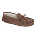 Marron - Front - Mokkers Oliver - Chaussons style mocassins - Homme