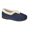 Bleu marine - Front - Sleepers - Pantoufles OLIVIA - Femmes