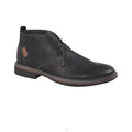 Noir - Front - Goor - Bottines en nubuck synthétique - Homme