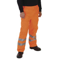 Orange - Front - Grafters - Pantalon de pluie - Adulte