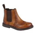 Marron - Front - Roamers - Bottes en cuir - Enfants