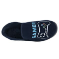 Bleu marine - Back - Zedzzz - Chaussons GAMER - Enfant