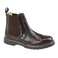 Bordeaux - Front - Grafters - Bottines Chelsea - Homme