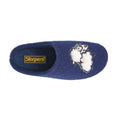 Bleu marine - Side - Sleepers - Chaussons SUZIE - Femme