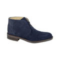 Bleu marine - Front - Roamers - Bottines Chukka - Homme