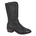 Noir - Front - Cipriata - Bottes de cowboy WANDA - Femme