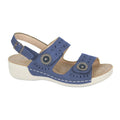 Bleu marine - Front - Boulevard - Sandales - Femme