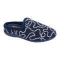 Bleu marine - Front - Sleepers - Chaussons mules TAMMY - Femme