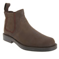 Marron - Front - Roamers - Bottines CHELSEA - Homme