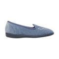 Bleu - Back - Sleepers Nieta - Chaussons en velours - Femme