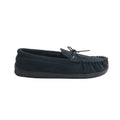 Bleu marine - Back - Sleepers Adie - Chaussons en cuir suédé style mocassins - Homme