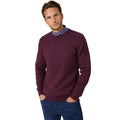 Bordeaux - Front - Maine - Sweat CABLE - Homme