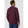 Bordeaux - Back - Maine - Sweat CABLE - Homme