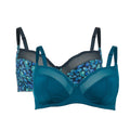 Bleu sarcelle - Front - Gorgeous - Soutien-gorges - Femme