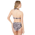 Noir - Blanc chiné - Back - Gorgeous - Haut de maillot de bain - Femme