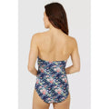 Bleu marine - Back - Debenhams - Maillot de bain 1 pièce - Femme