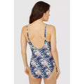 Bleu marine - Back - Debenhams - Maillot de bain 1 pièce - Femme