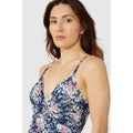 Bleu marine - Side - Debenhams - Maillot de bain 1 pièce - Femme