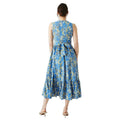 Bleu - Back - Maine - Robe mi-longue - Femme