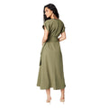 Vert sombre - Back - Principles - Robe mi-longue - Femme