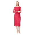 Framboise - Front - Principles - Robe fourreau - Femme